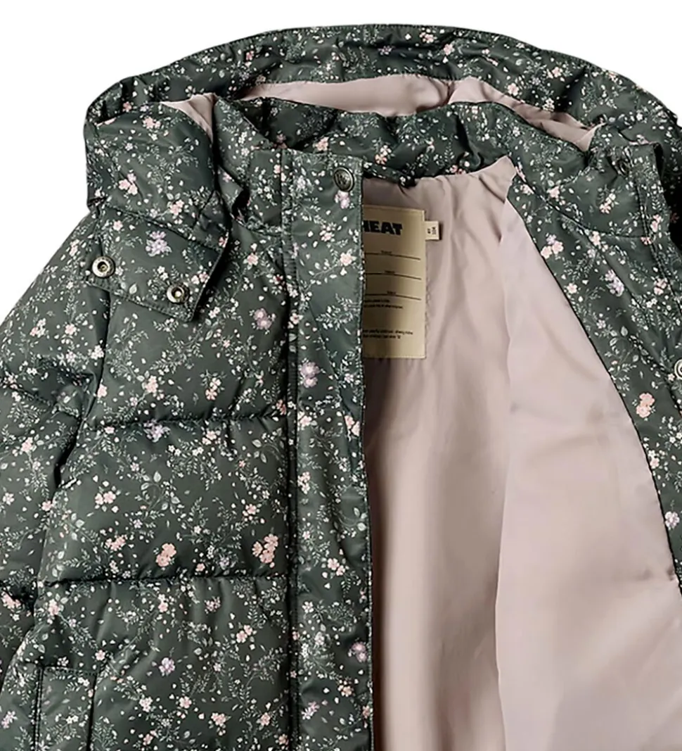 Wheat Dynejakke - Yrsa - Forest Lake Checked Flowers