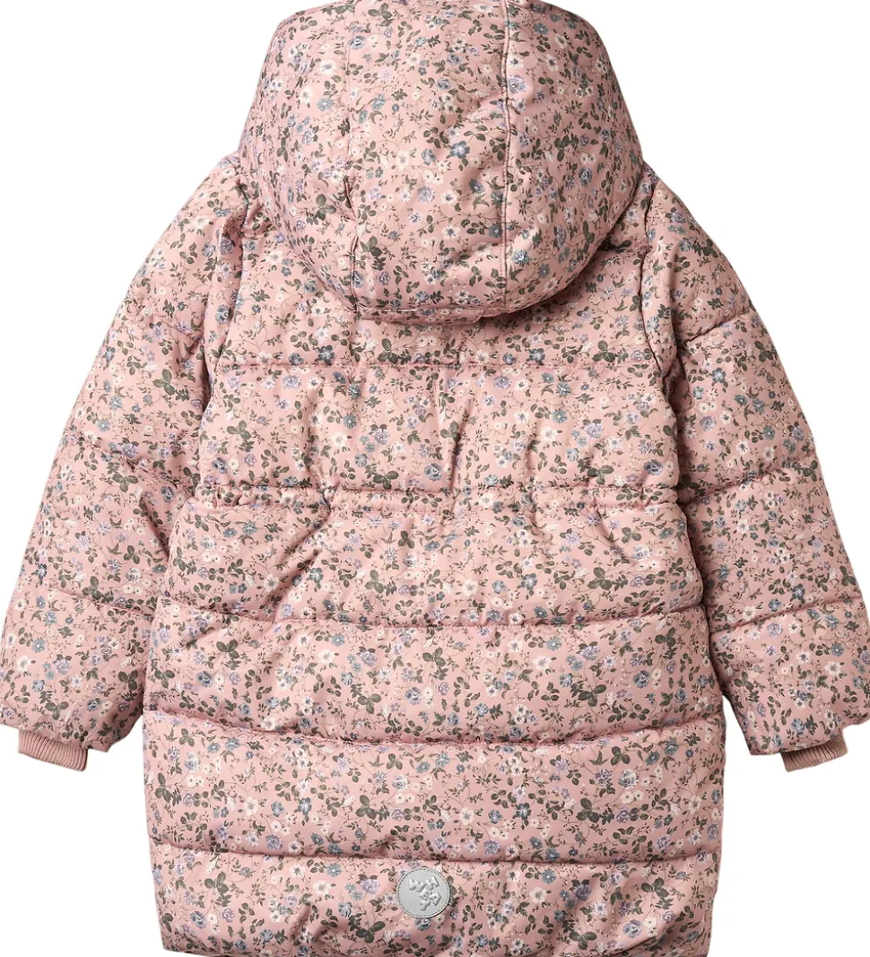 Wheat Dynejakke - Yrsa - Rose Powder Flowers