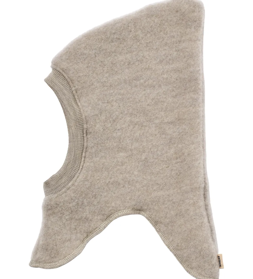 Wheat Elefanthue - Uldfleece - 1-lags - Eli - Khaki Melange