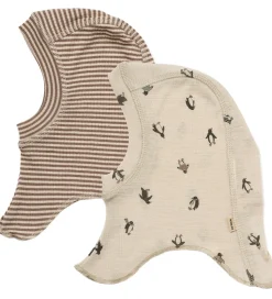 Wheat Elefanthuer - Uld - 2-Pak - Felix - 1-lags - Penguins