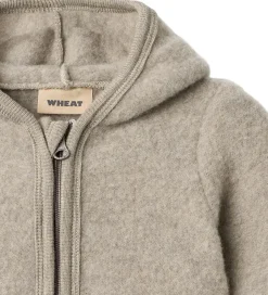 Wheat Heldragt - Uldfleece - Ata - Khaki Melange