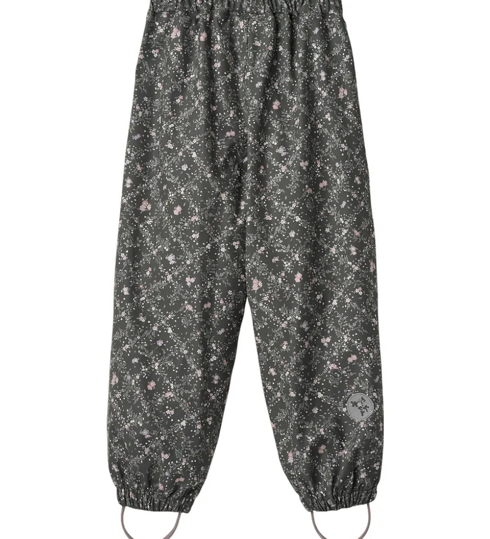 Wheat Regnbukser - PU - Olo - Forest Lake Checked Flowers