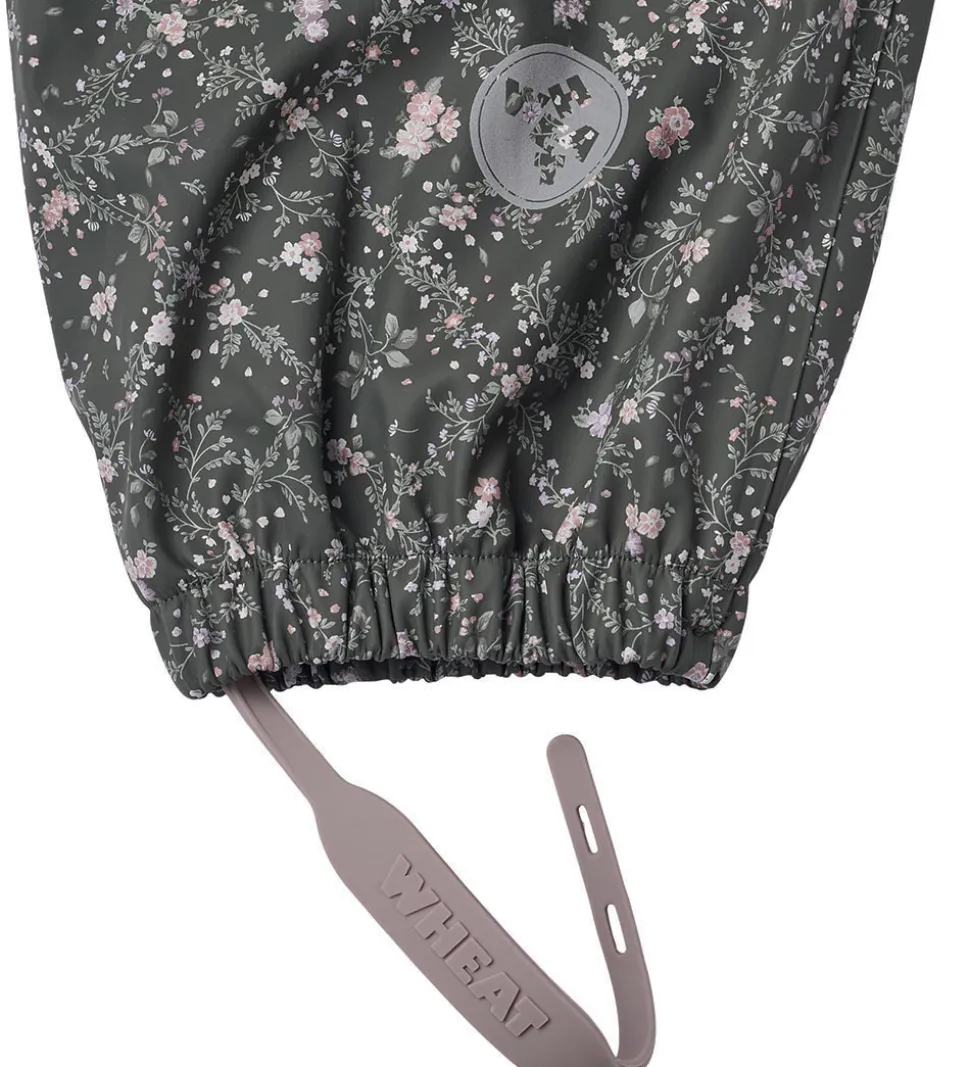 Wheat Regnbukser - PU - Olo - Forest Lake Checked Flowers