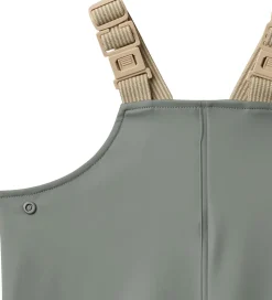 Wheat Regnbukser m. Seler - PU - Charlo - Thunder Sky