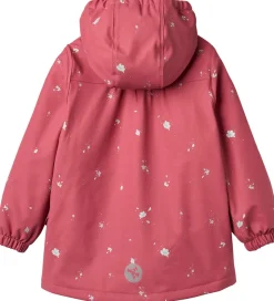 Wheat Regnjakke m. Termo - PU - Rika - Floating Flowers