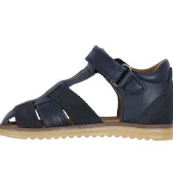 Wheat Sandaler - Sky - Navy Stripe