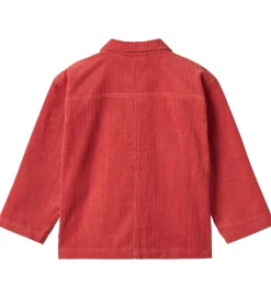 Wheat Skjorte - Fløjl - Sage - Raspberry