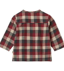 Wheat Skjorte - Shelby - Red Blue Check