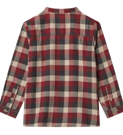 Wheat Skjorte - Willum - Red Blue Check
