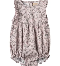 Wheat Sommerdragt - Emmaline - Lilac Checked Flowers