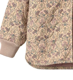 Wheat Termojakke - Loui - Mellow Peach Tapestry