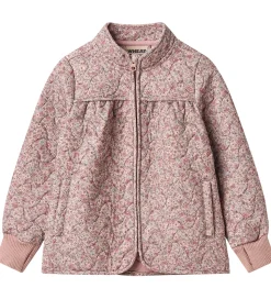 Wheat Termojakke - Thilde - Soft Lavender Flowers