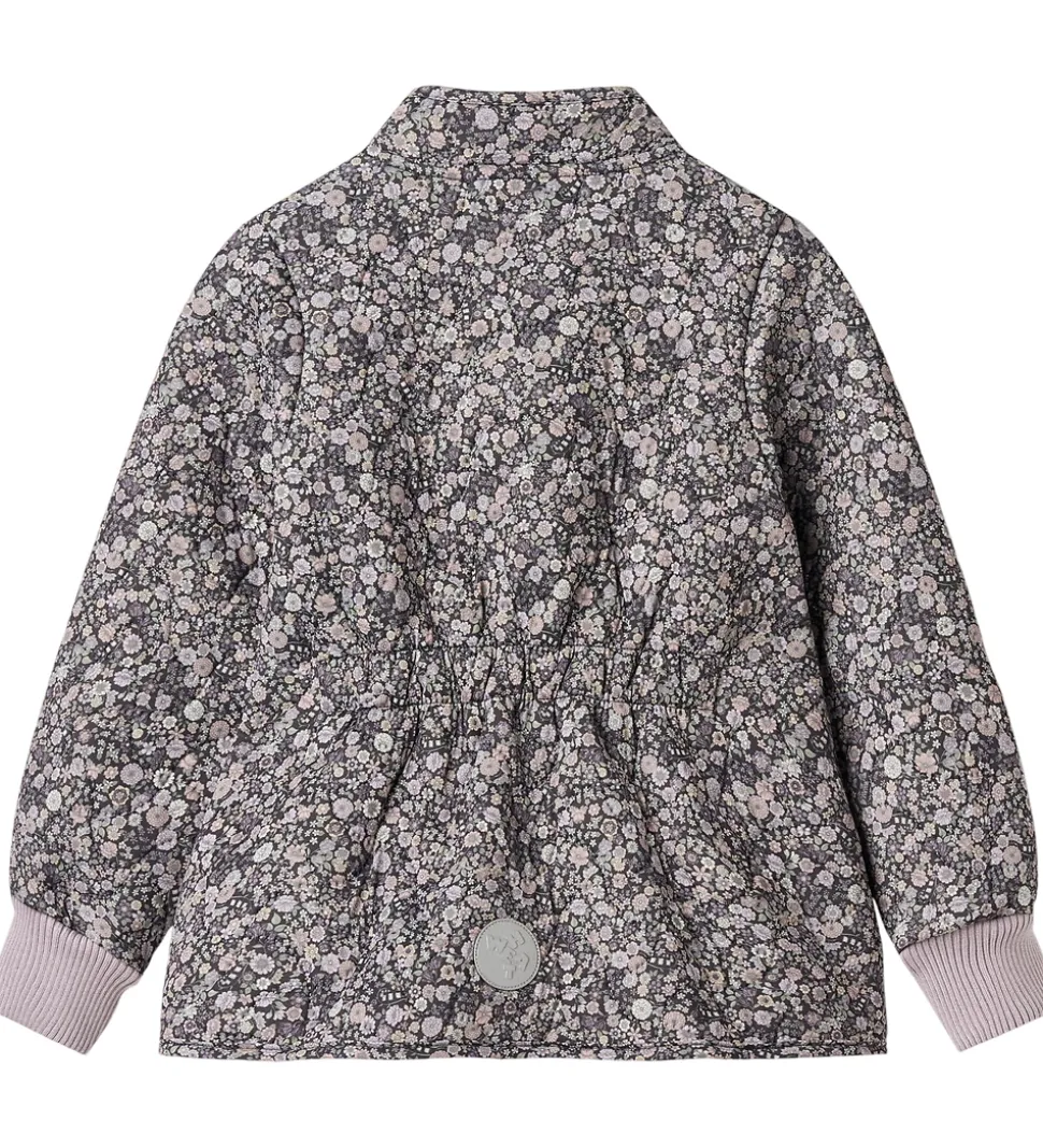 Wheat Termojakke - Thilde - Black Sea Flowers