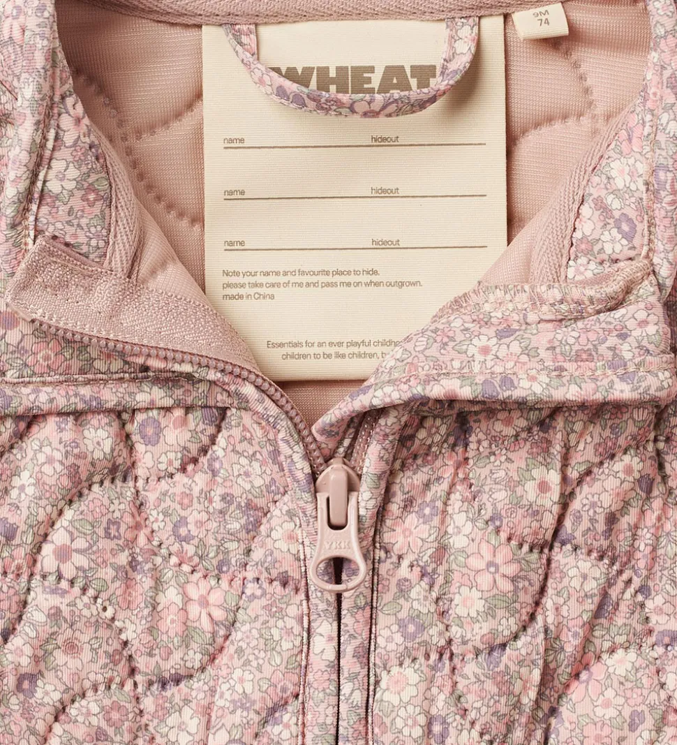 Wheat Termojakke - Thilde - Soft Lavender Flowers