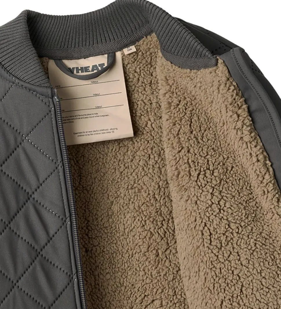 Wheat Termojakke m. Fleece - Benni - Black Sea