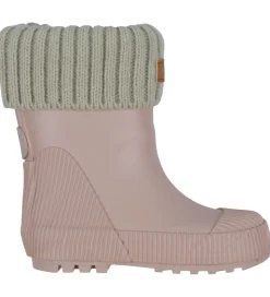 Wheat Termostøvler - 2-i-1 - Wader - Rose Flowers