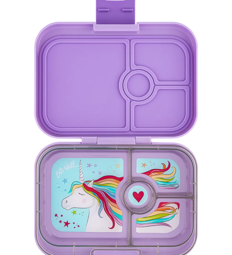 Yumbox Madkasse m. 4 Rum - Bento Panino - Lavande Purple