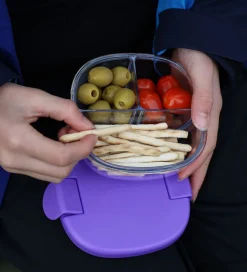 Yumbox Snack Bowl - 3 Rum - Haze Purple