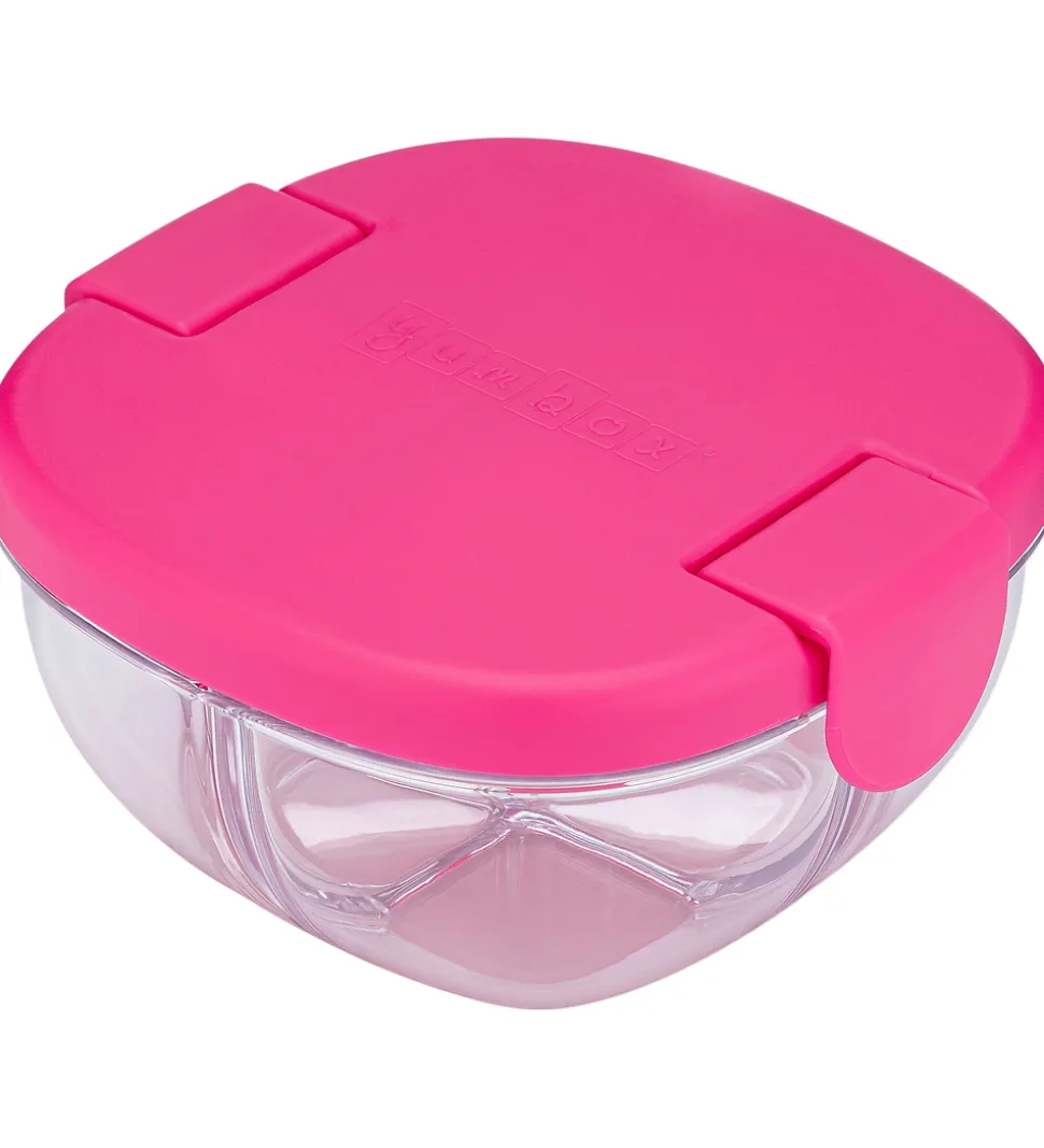 Yumbox Snack Bowl - 3 Rum - Raspberry Pink