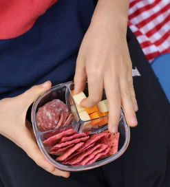 Yumbox Snack Bowl - 3 Rum - Navy Blue