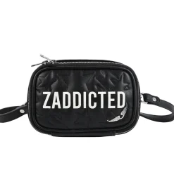 Zadig & Voltaire Skuldertaske/Bæltetaske - Sort m. Tekst